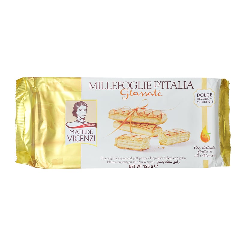 Bánh Puff Pastry Phủ Đường Glassate 125G