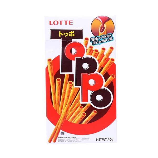 Bánh Que Toppo Nhân Kem Socola 40G