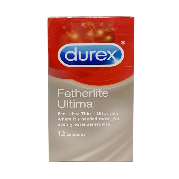 Bao Cao Su Durex Fetherlite Ultima - Hộp 12 Cái