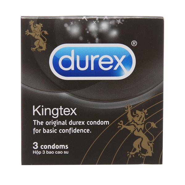 Bao Cao Su Durex Kingtex 3'S - 100584311