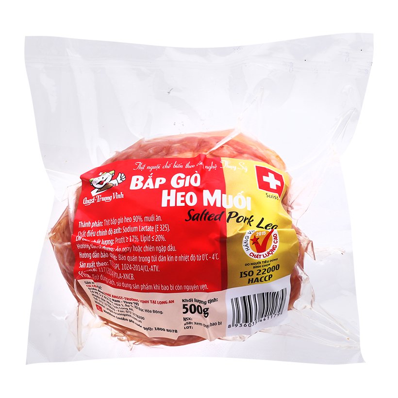 Bắp Giò Heo Muối - Trường Vinh 500G