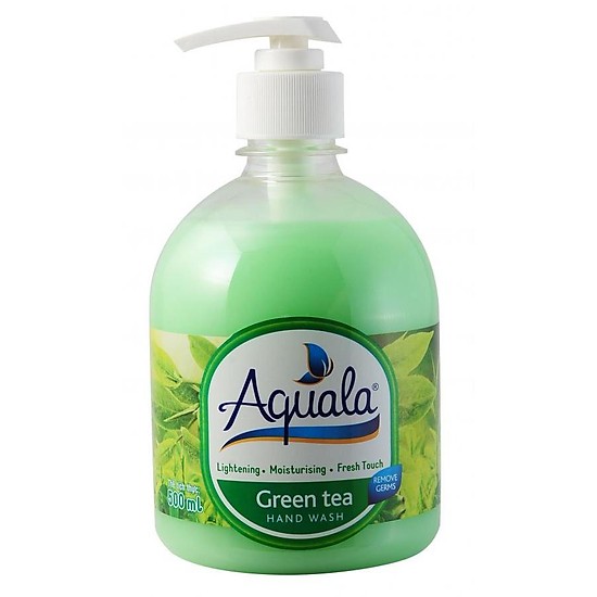 Sữa Rửa Tay Aquala Hương Trà Xanh 500Ml