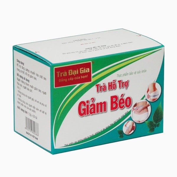Trà Hỗ Trợ Giảm Béo Túi Lọc Đại Gia Hộp 1.5G X 20 Gói