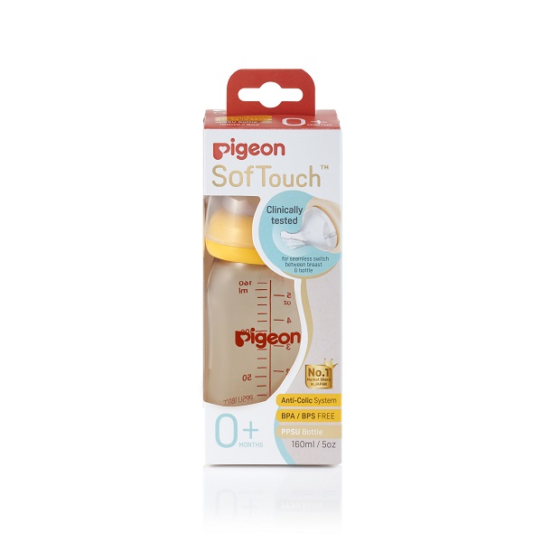 Bình Sữa Ppsu Plus Pigeon 160Ml/ 240Ml