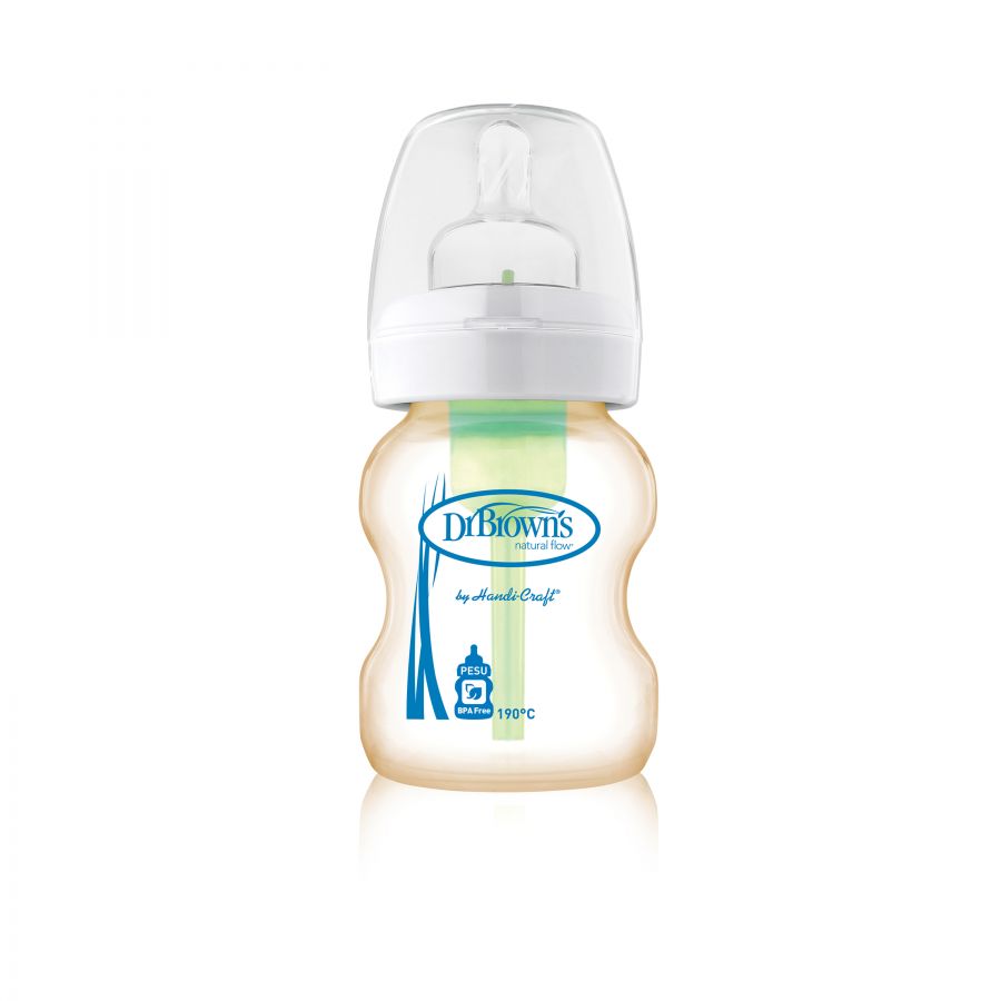 Bình Sữa Cổ Rộng D.brown's Option Nhựa Pesu 150Ml 51007