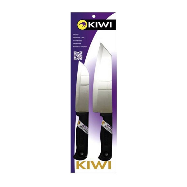 Bộ 2 Dao Kiwi Tiện Lợi Cán Nhựa 475, 173P