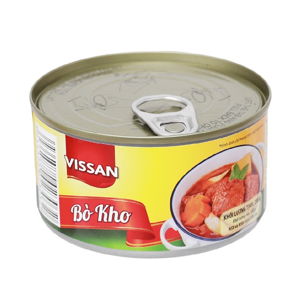 Bò Kho Đóng Hộp Vissan - Hộp 200G