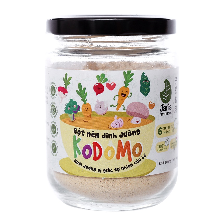 Bột Nêm Rau Củ Cho Bé Jan's Kodomo Hũ 90G