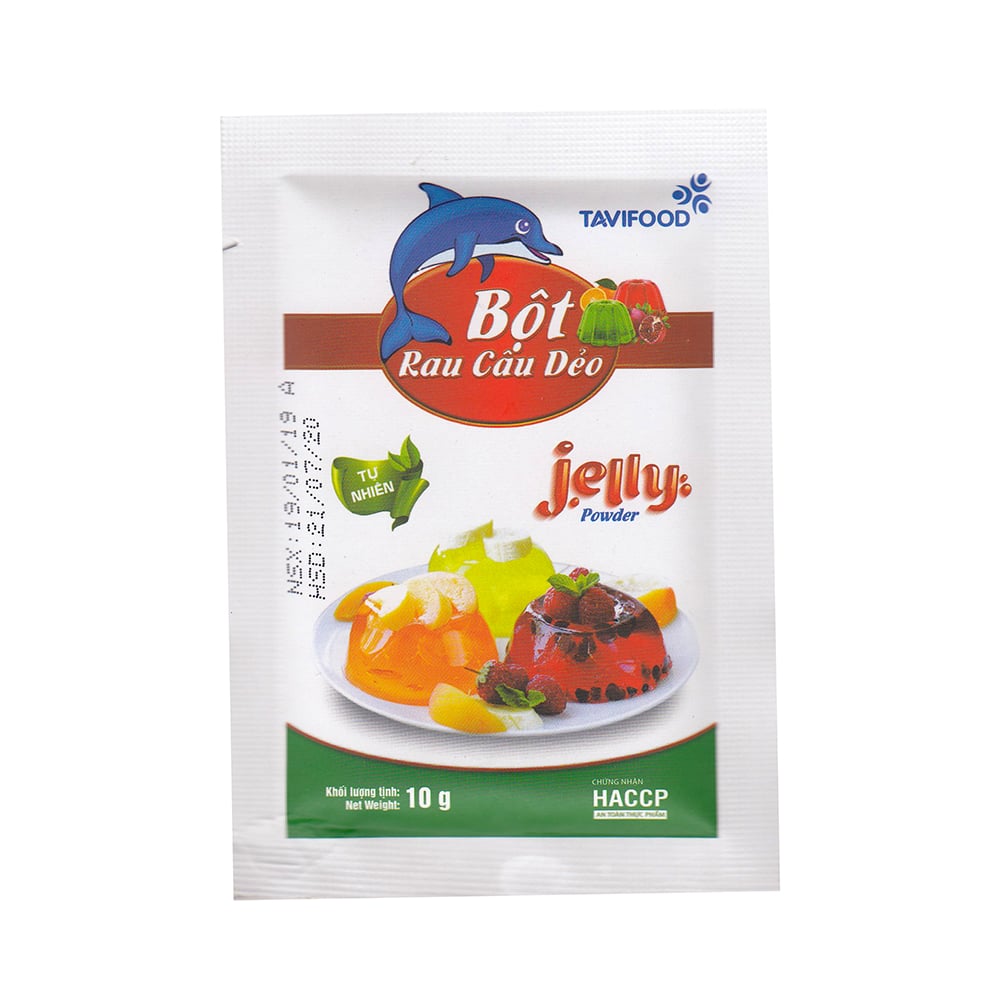 Bột Rau Câu Dẻo Tavifood 10G