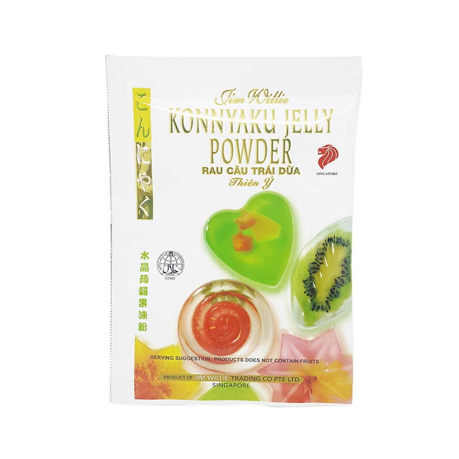 Bột Rau Câu Trái Dừa Jelly Thiên Ý - Gói 10G