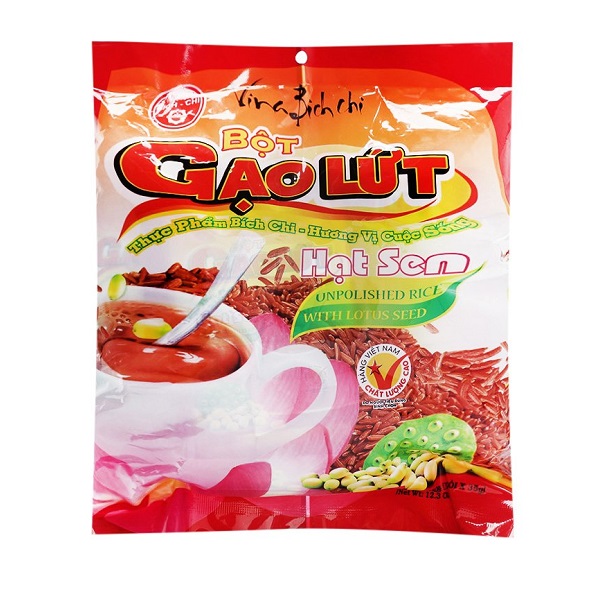 Bột Gạo Lứt Hạt Sen Bích Chi - Gói 350G