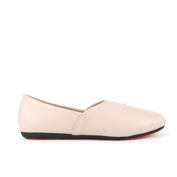 Giày Búp Bê Da Màu Kem Misho Cillie 1036 (Store 5703)