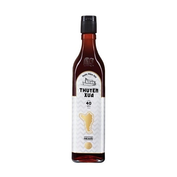 Nước Mắm Thuyền Xưa 40N 500Ml Chai Trắng