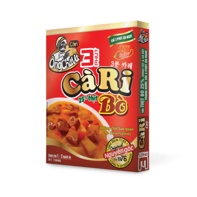 Cà Ri Ăn Liền Ông Chà Và - Bò Cay 200G