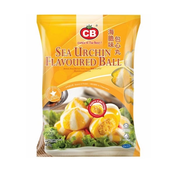 Cá Viên Hải Sản Nhân Cá Nhím Biển - Sea Urchin Flavored Ball (450G)