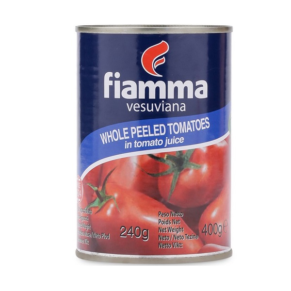 Cà Chua Lột Vỏ Nguyên Trái Fiamma 400G