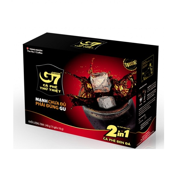 Cà Phê Đen G7 2In1 Hộp 16Gx15