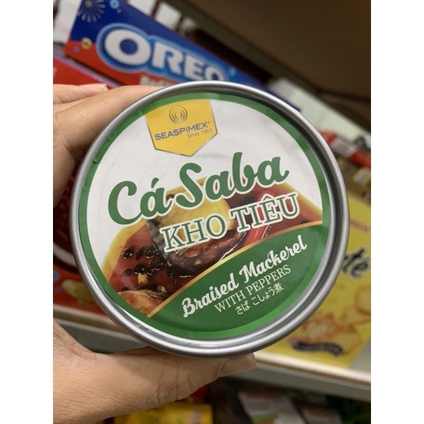 Cá Saba Kho Tiêu Seaspimex 185G