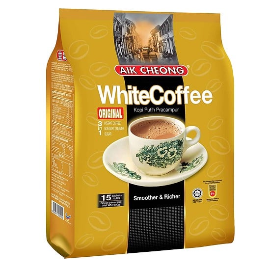 Cafe Aik Cheong White Original 40G*15 Gói