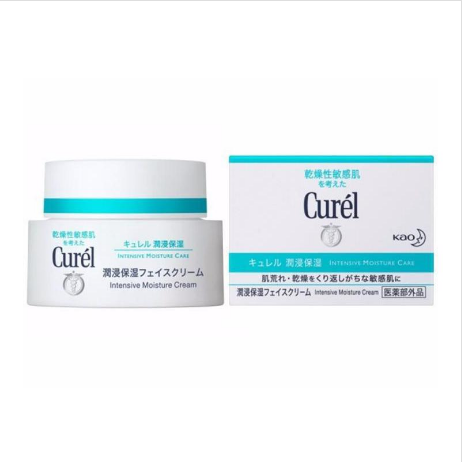 Kem Dưỡng Da Mặt Cấp Ẩm Chuyên Sâu Curél Intensive Moisture Cream 40G