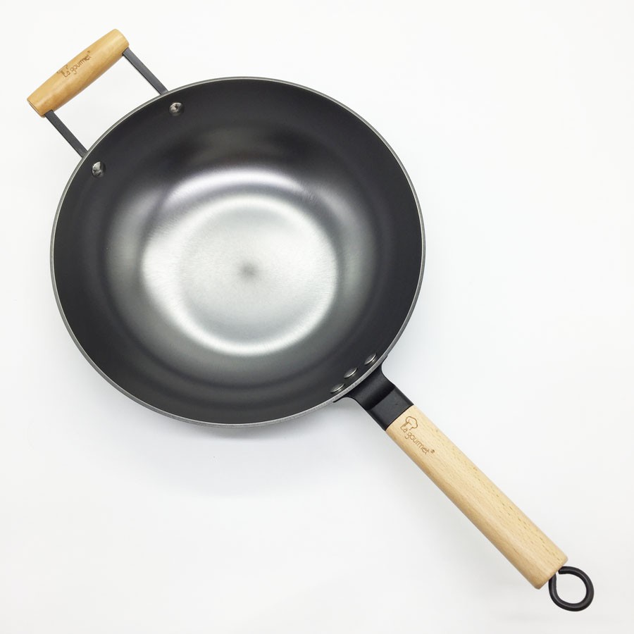 Chảo Gang 2 Tay Cầm La Gourmet Nitrigan 30Cm
