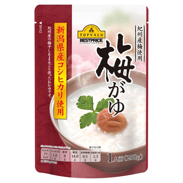 Cháo Mơ Ngâm Topvalu 250G