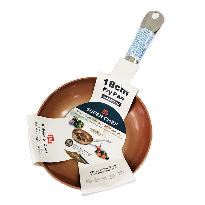 Chảo Super Chef Tráng Men Đáy Từ 18Cm Sc_F2018