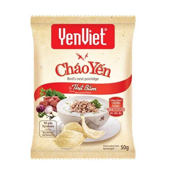 Cháo Yến Thịt Bằm 50Gr