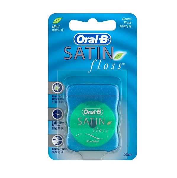Chỉ Nha Khoa Oral B Satin Floss 50M