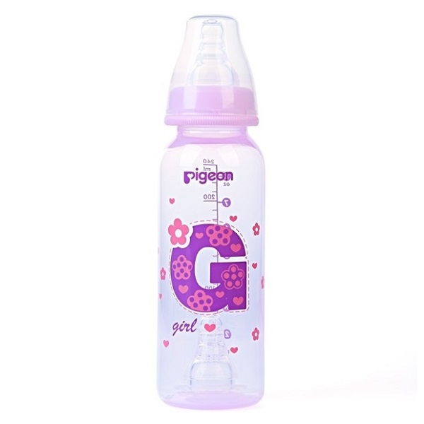 Bình Sữa Pp Cao Cấp Pigeon - Bé Gái 240Ml