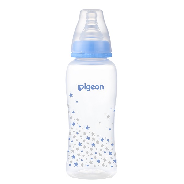 Bình Sữa Pp Streamline Pigeon Hình Ngôi Sao Xanh 250Ml