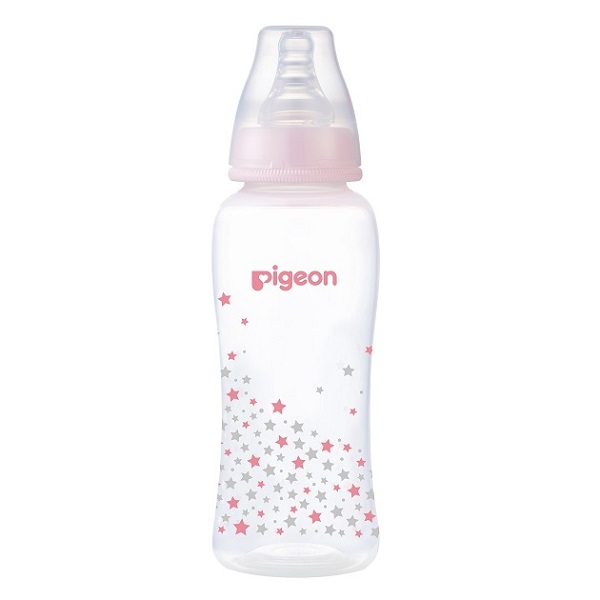 Bình Sữa Pp Streamline Pigeon Hình Ngôi Sao Hồng 250Ml
