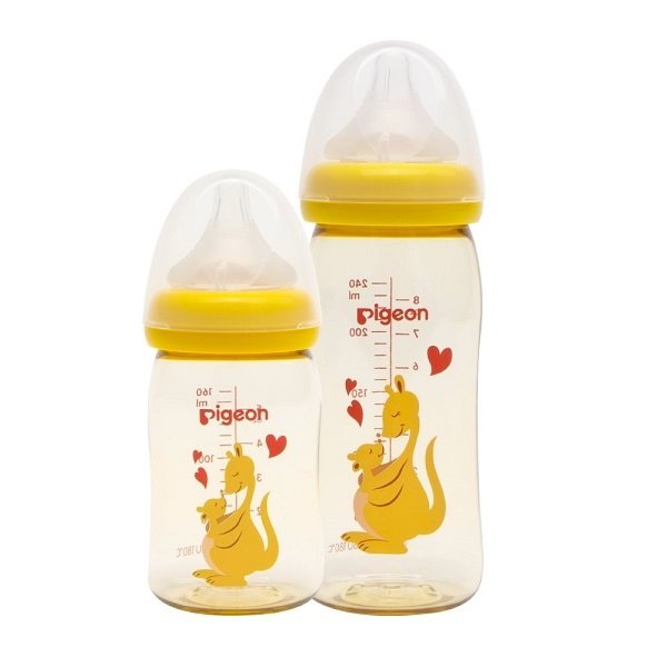 Bình Sữa Ppsu Plus Pigeon Hình Thú - Kangaroo 240Ml