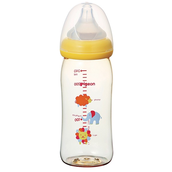 Bình Sữa Ppsu Plus Pigeon Hình Thú Cưng 240Ml