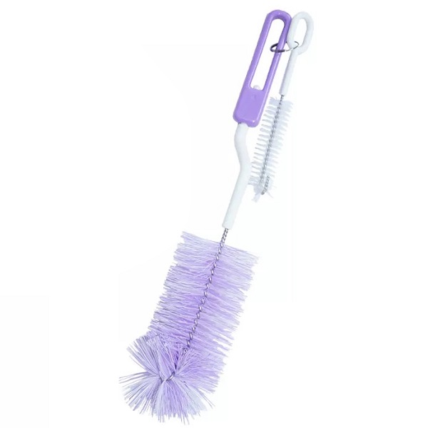 Cây Súc Rửa Bình Sữa & Núm Vú Tay Xoay 1 Chiều Pigeon