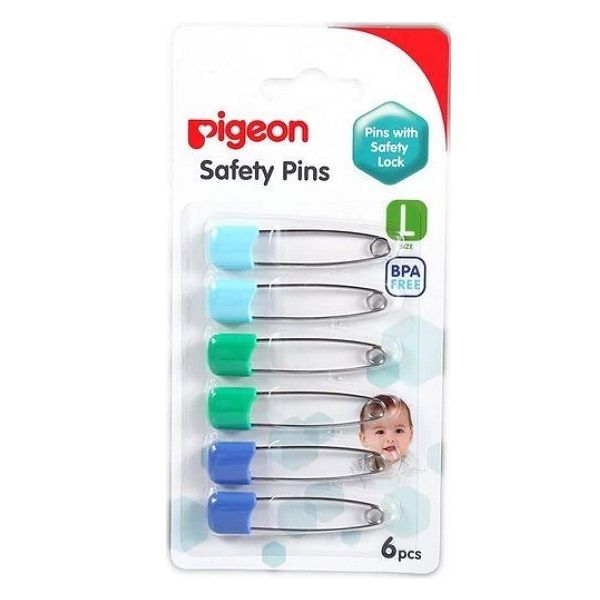 Kim Băng Pigeon Safety Pin Vỉ 6 Cái K881