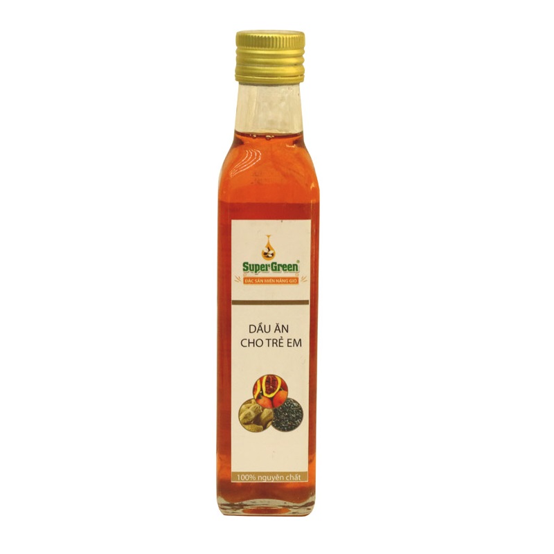 Dầu Ăn Cho Trẻ Em Supergreen 100Ml