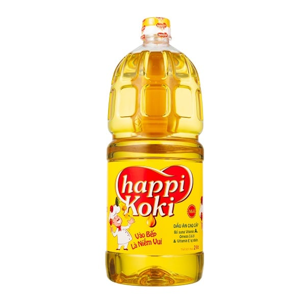 Dầu Ăn Happi Koki Thượng Hạng 2 Lít