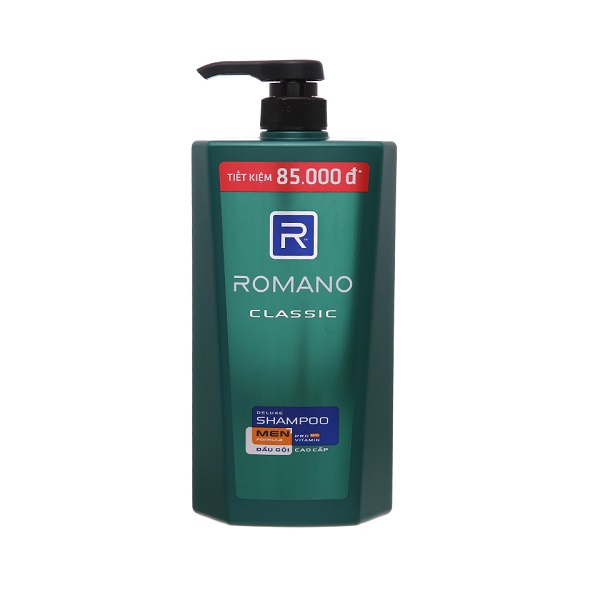 Dầu Gội Cao Cấp Romano Classic 900G (Store 1001, 1003)