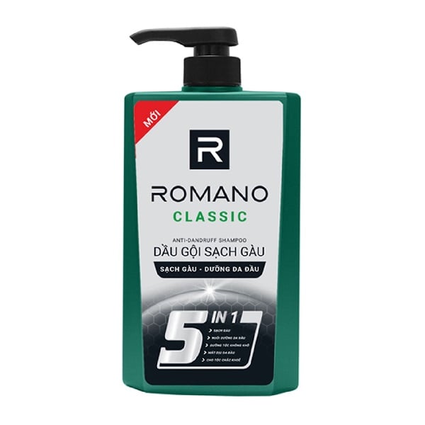 Dầu Gội Sạch Gàu Romano Classic 650G (Store 1001, 1003)