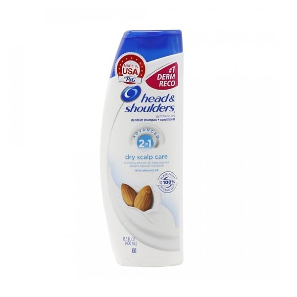 Dầu Gội Trị Gàu Head & Shoulders Dry Scalp Care 2In1 400Ml