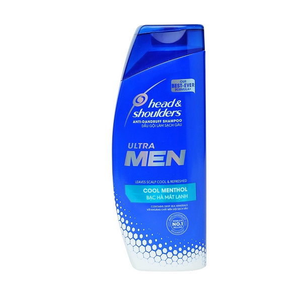 Dầu Gội Head & Shoulders Ultra Men Bạc Hà (315Ml)