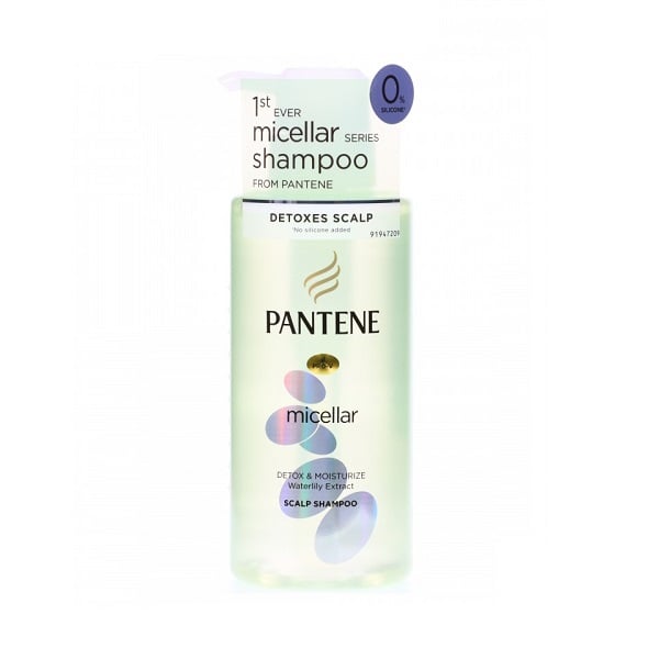 Dầu Gội Pantene Micellar Detox & Moisturize 300Ml