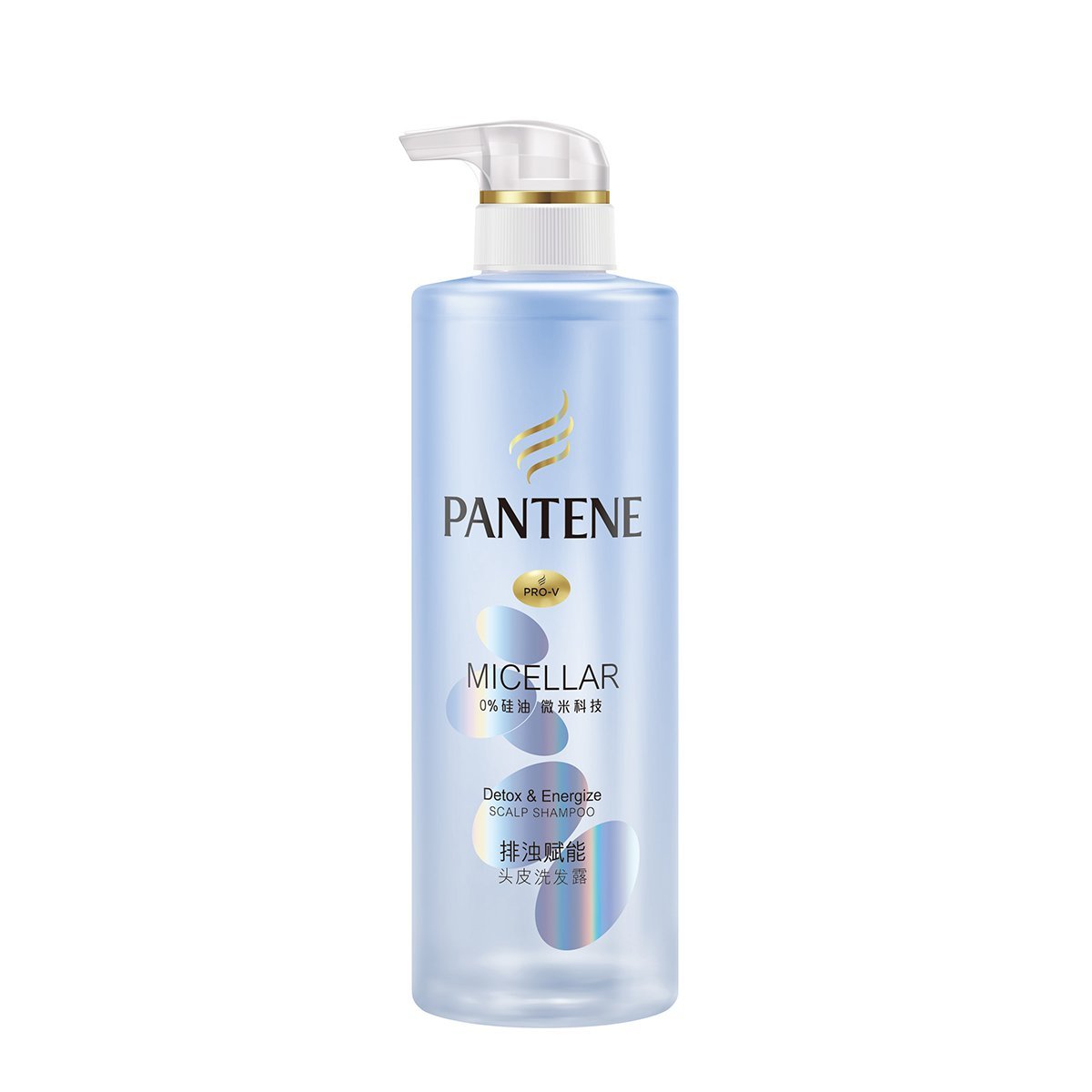 Dầu Gội Pantene Micellar Detox & Purify 530Ml