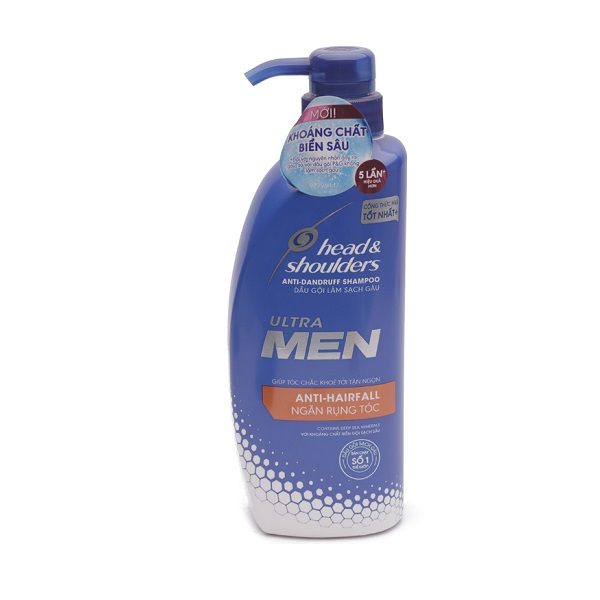 Dầu Gội Sạch Gàu Ngăn Rụng Tóc Cho Nam Head & Shoulders Anti - Dandruff Shampoo Anti - Hairfall (550Ml)