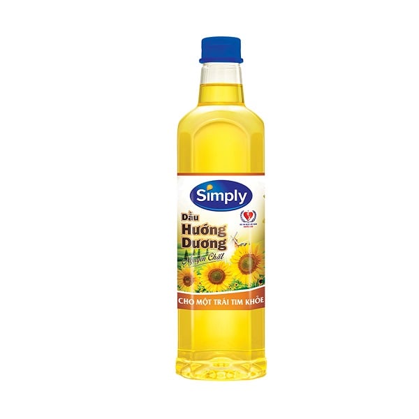 Dầu Hướng Dương Simply - Chai 1L