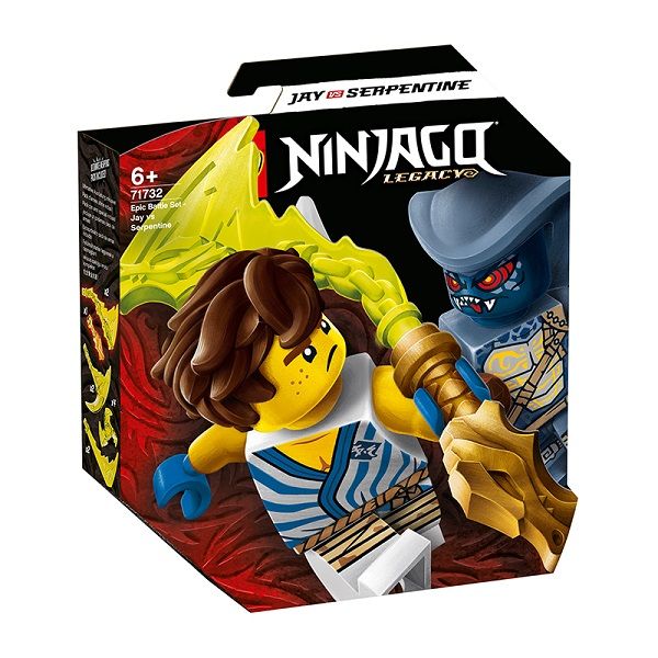 Đồ Chơi Lego Ninjago Đấu Trường Ninjago Jay Đối Đầu Serpentine 71732 (VTA)