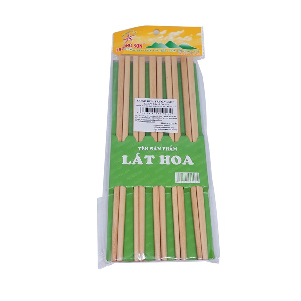 Đũa Gỗ Lát Hoa Trường Sơn