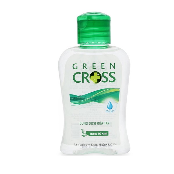 Dung Dịch Rửa Tay Green Cross - Hương Trà Xanh (100Ml)