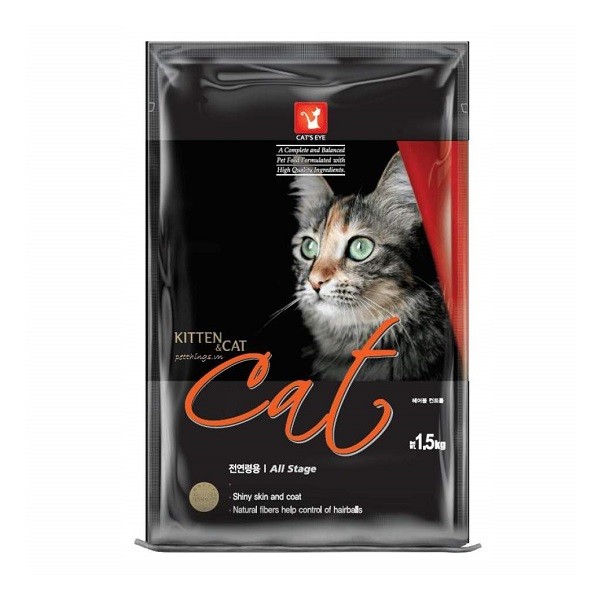 Thức Ăn Cho Mèo Cat's Eye 15 Trên 3 Tháng Tuổi 1.5Kg